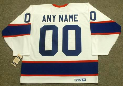 WINNIPEG JETS 1990's CCM Vintage Home Jersey Customized "Any Name