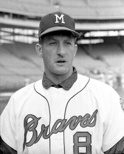 Bob Uecker Jersey Milwaukee Braves 1960 Home MLB Throwback Baseball Jersey