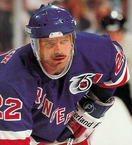 CCM MIKE GARTNER New York Rangers 1991 Vintage Hockey Jersey