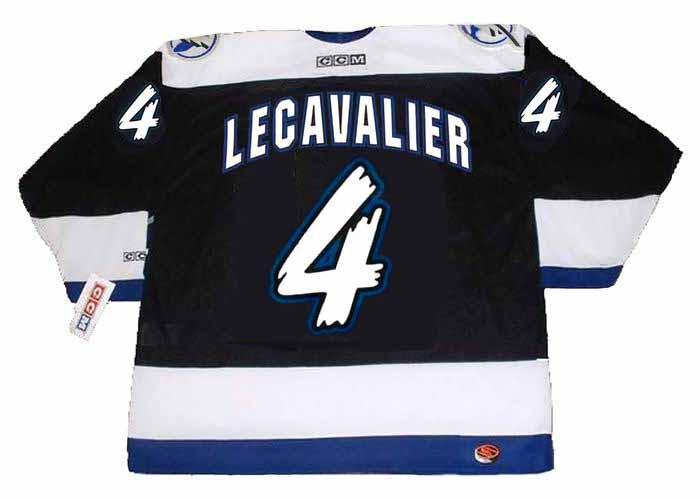 CCM VINCENT LECAVALIER Tampa Bay Lightning 1998 Vintage Hockey Jersey