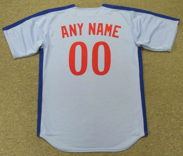 MONTREAL EXPOS 1980's Majestic Away Throwback Jersey Customized "Any