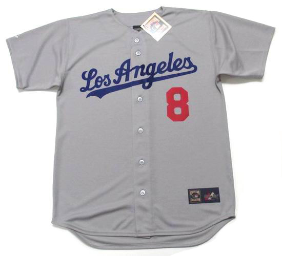 KOBE BRYANT Los Angeles Dodgers 1960's Away Throwback Baseball Jersey