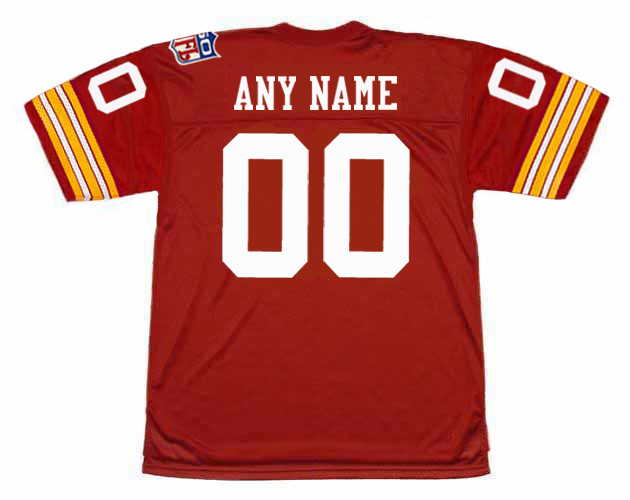 WASHINGTON REDSKINS 1969 Throwback NFL Jersey Customized "Any Name