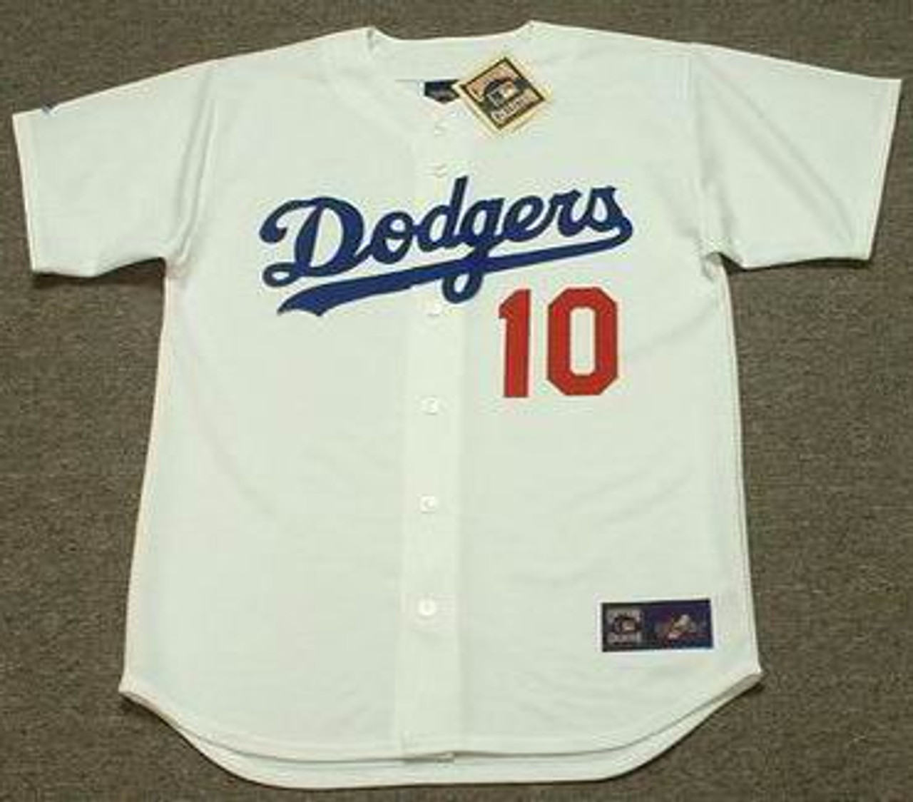 Ron Cey Autographed 1981 WS Champs Mitchell & Ness Dodgers Jersey