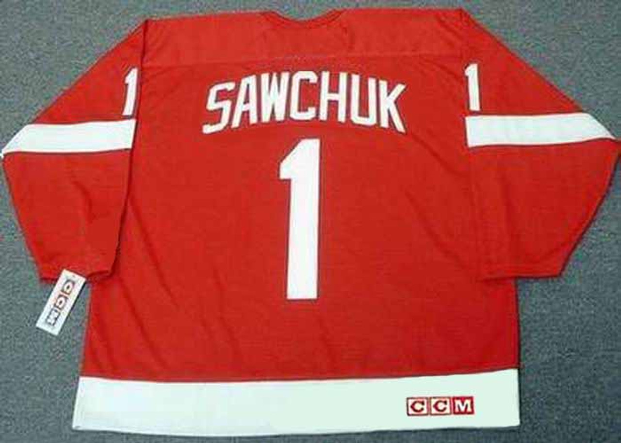 CCM  TERRY SAWCHUK Los Angeles Kings 1967 Vintage Hockey Jersey