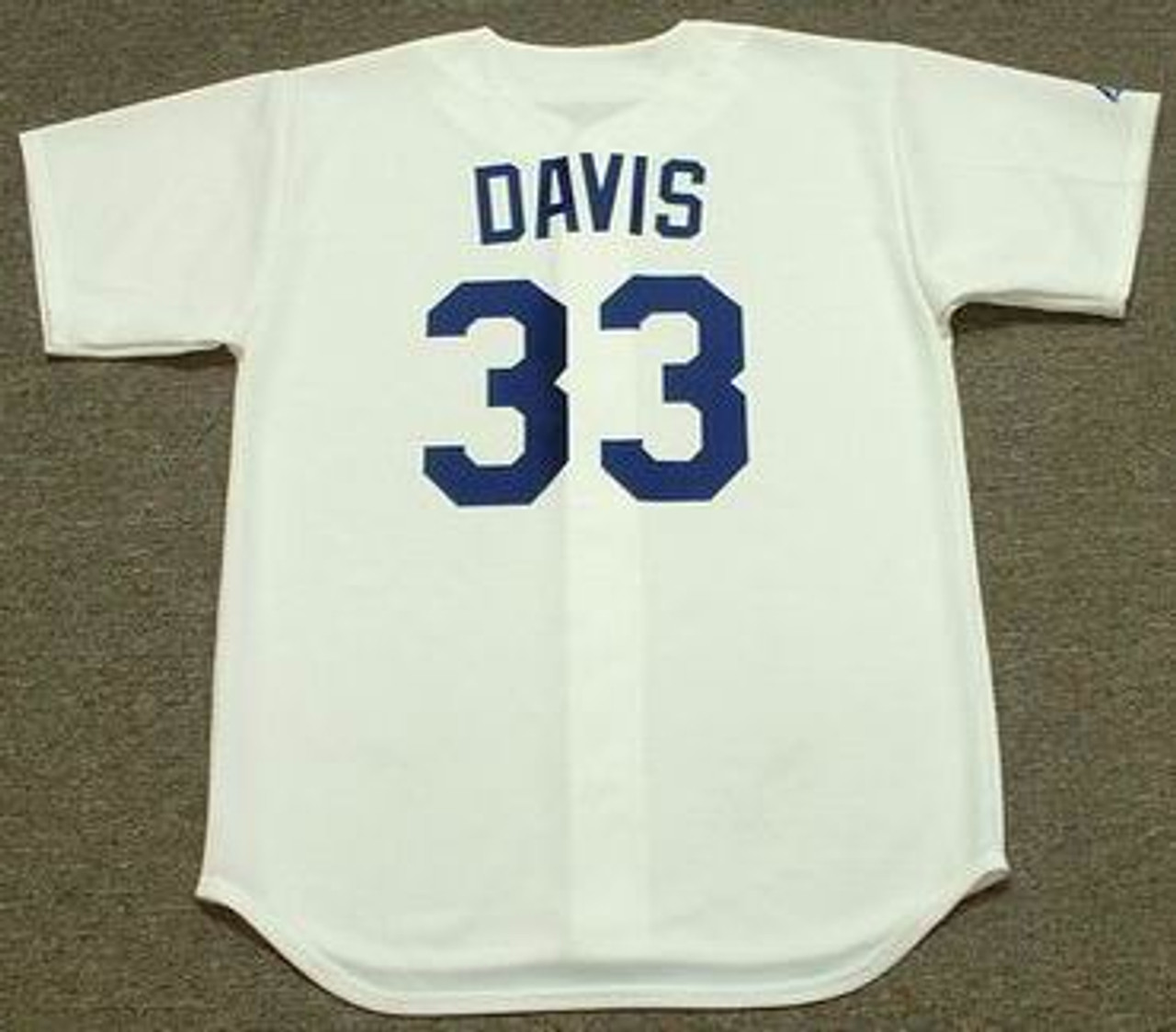 Eric Davis 1993 Los Angeles Dodgers Cooperstown Home Throwback MLB Baseball  Jersey
