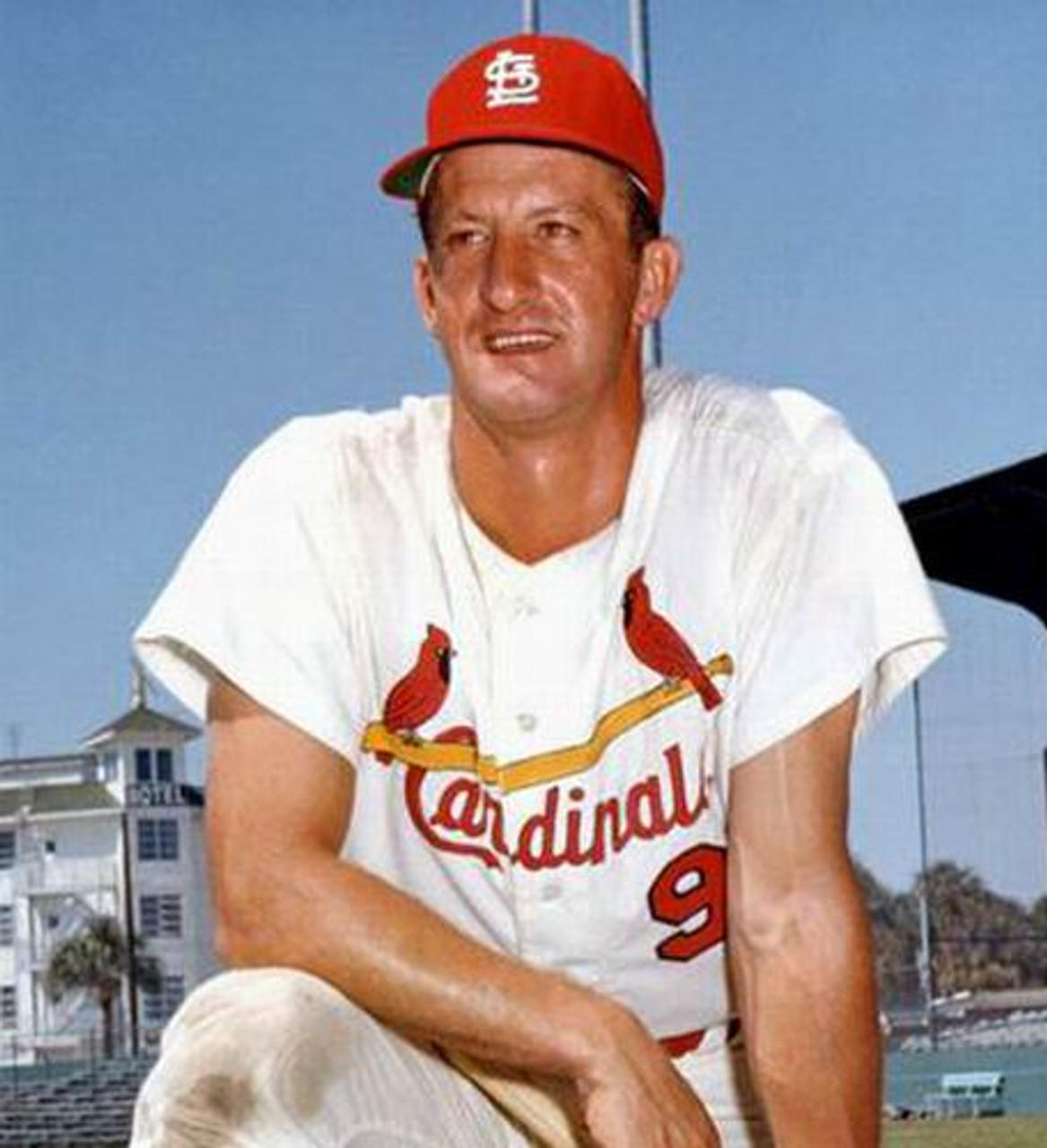 Bob Uecker Jersey - St. Louis Cardinals 1964 Home MLB Throwback