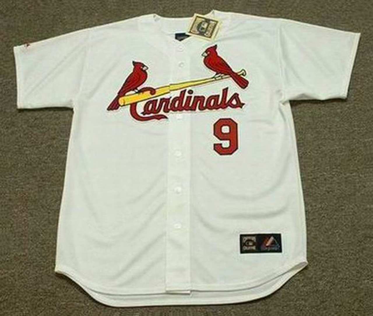 Bob Uecker Jersey - St. Louis Cardinals 1964 Home MLB Throwback