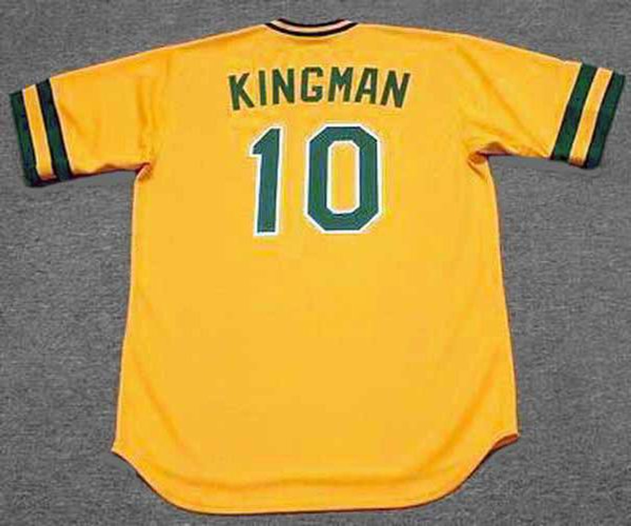DAVE KINGMAN Oakland Athletics 1984 Majestic Cooperstown Throwback Baseball  Jersey - Custom Throwback Jerseys