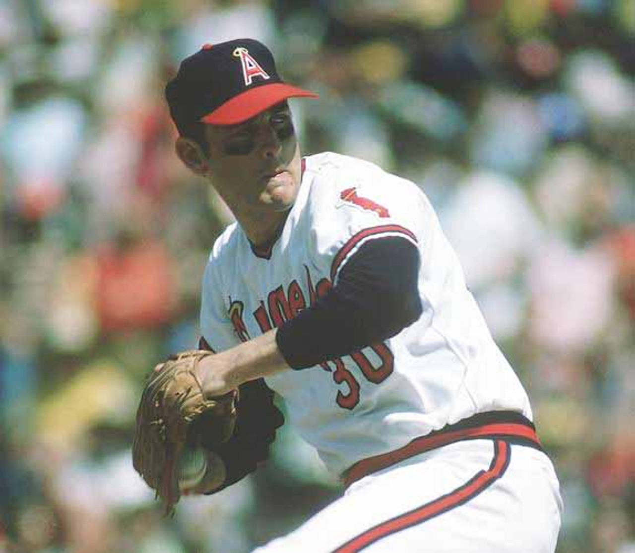 Nolan Ryan Jersey - California Angels 1978 Throwback Home Baseball Jersey
