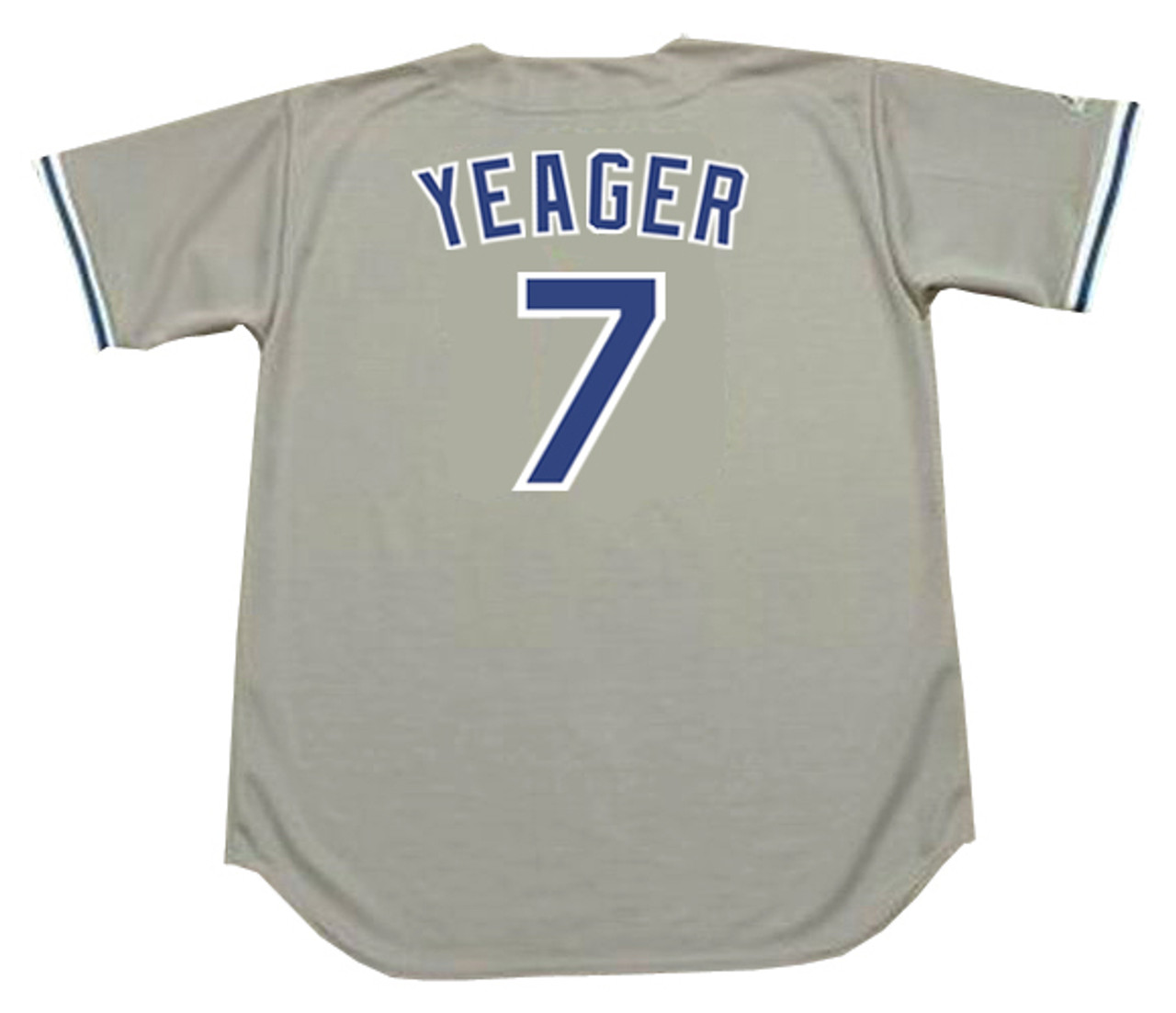 STEVE YEAGER Los Angeles Dodgers 1981 Majestic Throwback Away Baseball  Jersey - Custom Throwback Jerseys