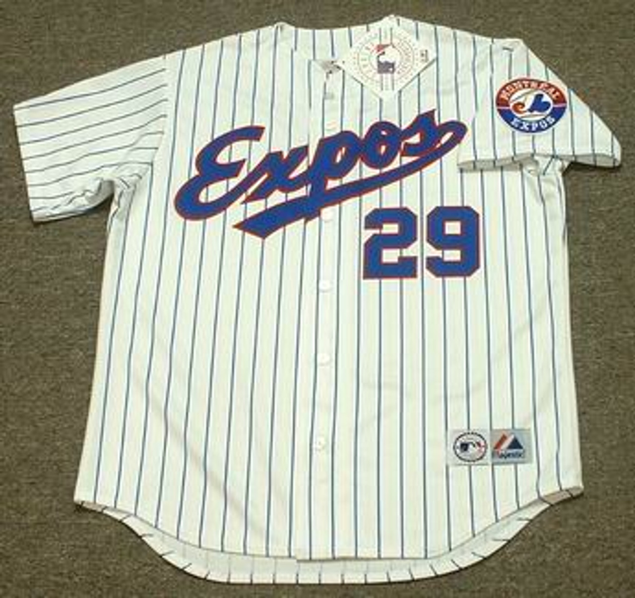 TIM WALLACH Montreal Expos 1982 Majestic Cooperstown Home Baseball Jersey -  Custom Throwback Jerseys