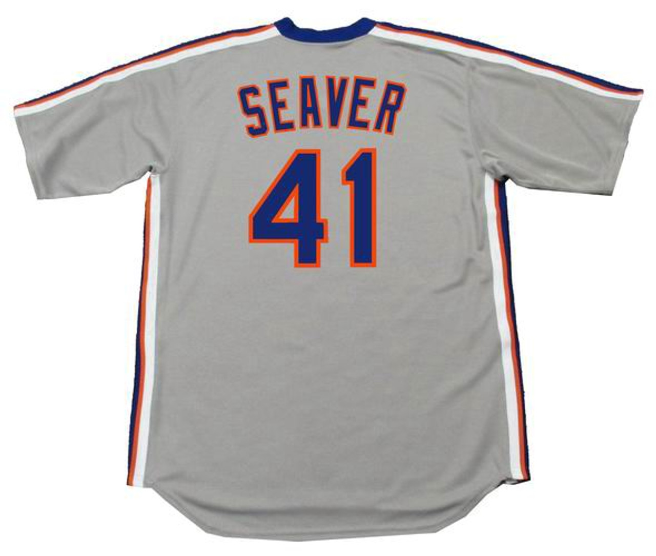 TOM SEAVER New York Mets 1983 Majestic Cooperstown Home Baseball Jersey -  Custom Throwback Jerseys