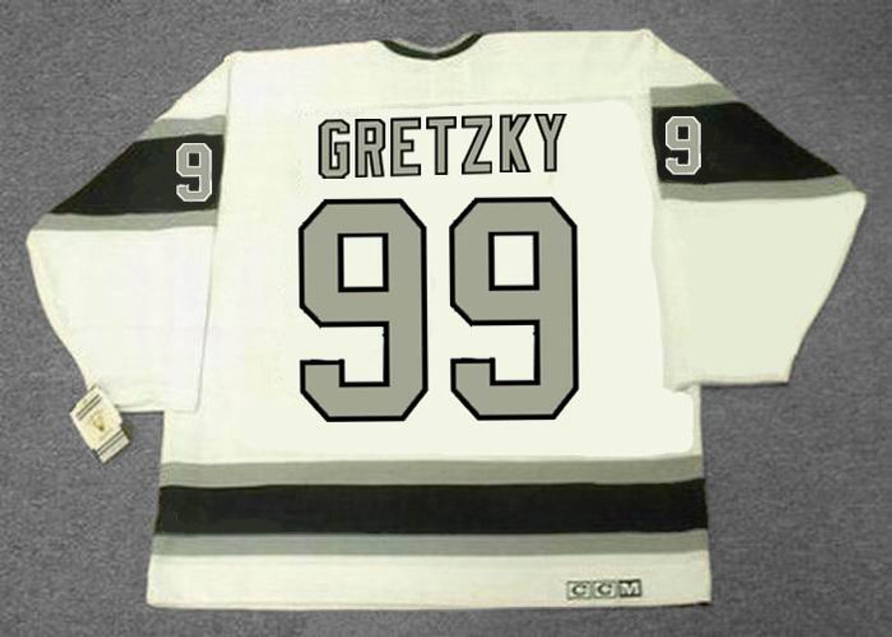 WAYNE GRETZKY  Los Angeles Kings 1989 Home CCM NHL Throwback Jersey