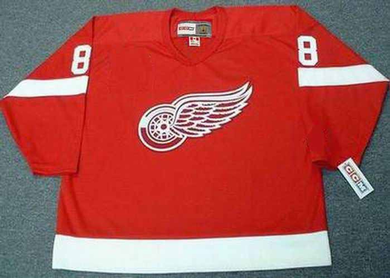 Brendan Shanahan 2002 Detroit Red Wings Away Throwback NHL Hockey Jersey