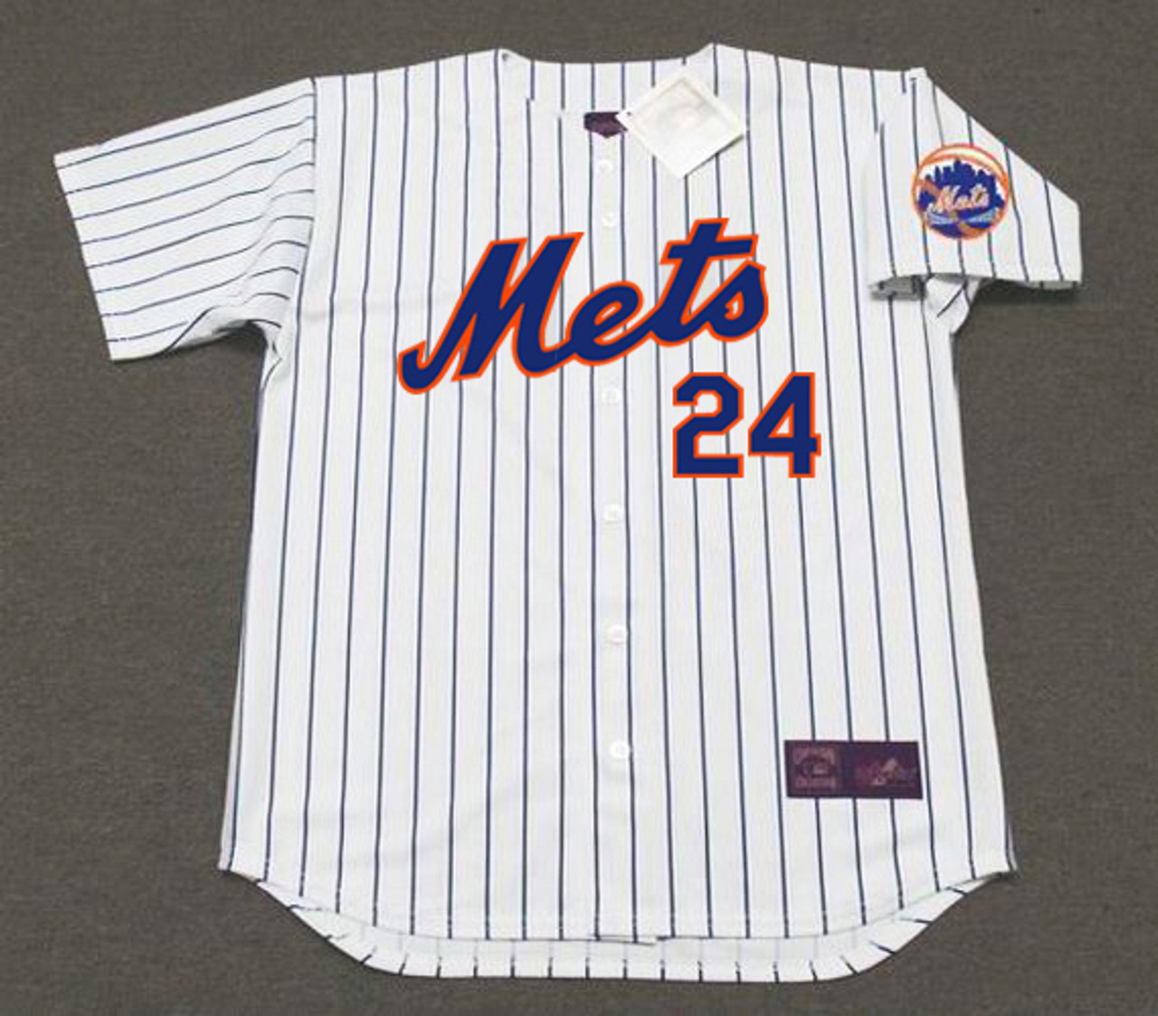 Art Shamsky #24 - White Pinstripe Jersey - 50th Anniversary of the 1969 Mets  - Worn On-Field during the Pre-Game Ceremony - 6/29/2019