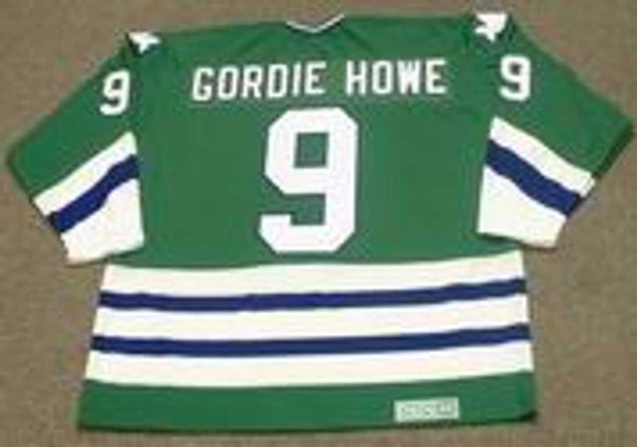 NHL Hartford Whalers Gordie Howe #9 Breakaway Vintage Replica Jersey