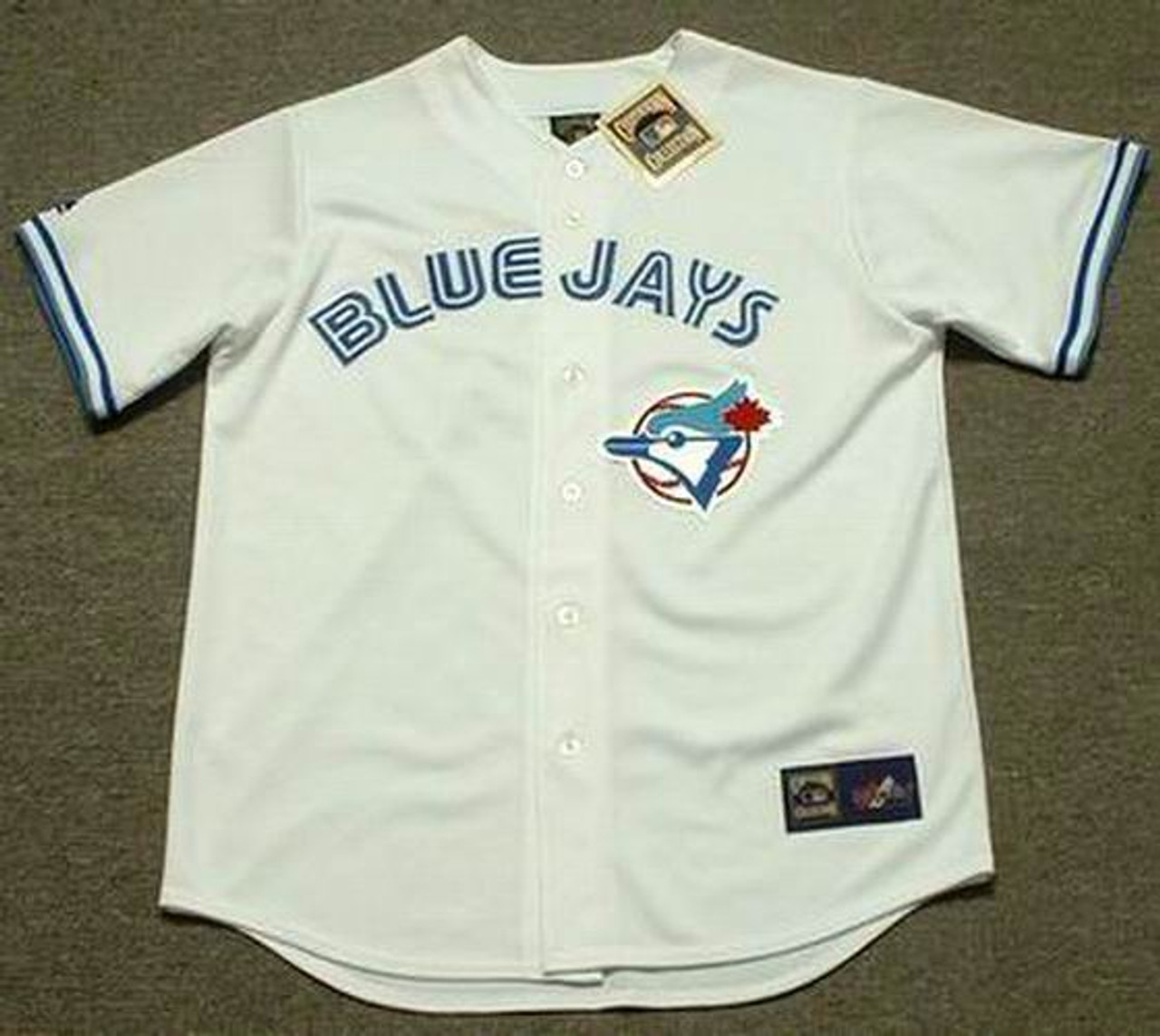 Fred Mcgriff Men's Toronto Blue Jays Alternate Jersey - Black Golden Replica