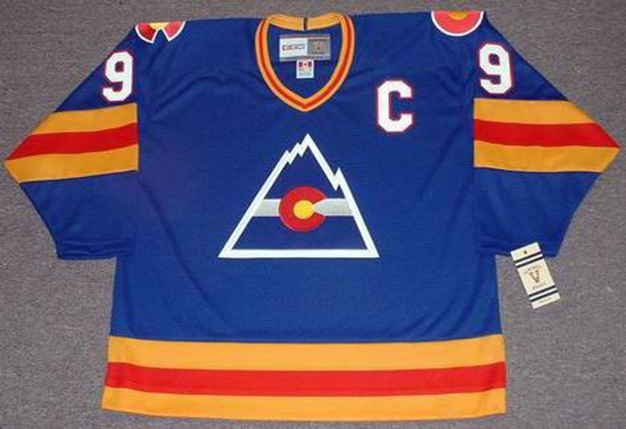 Lanny McDonald Signed Jersey Colorado Rockies Blue CCM Vintage 1981 - NHL  Auctions