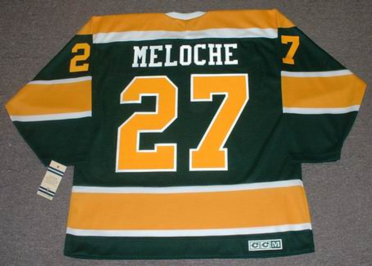 Gilles Meloche 27 Cleveland Barons Hockey Jersey