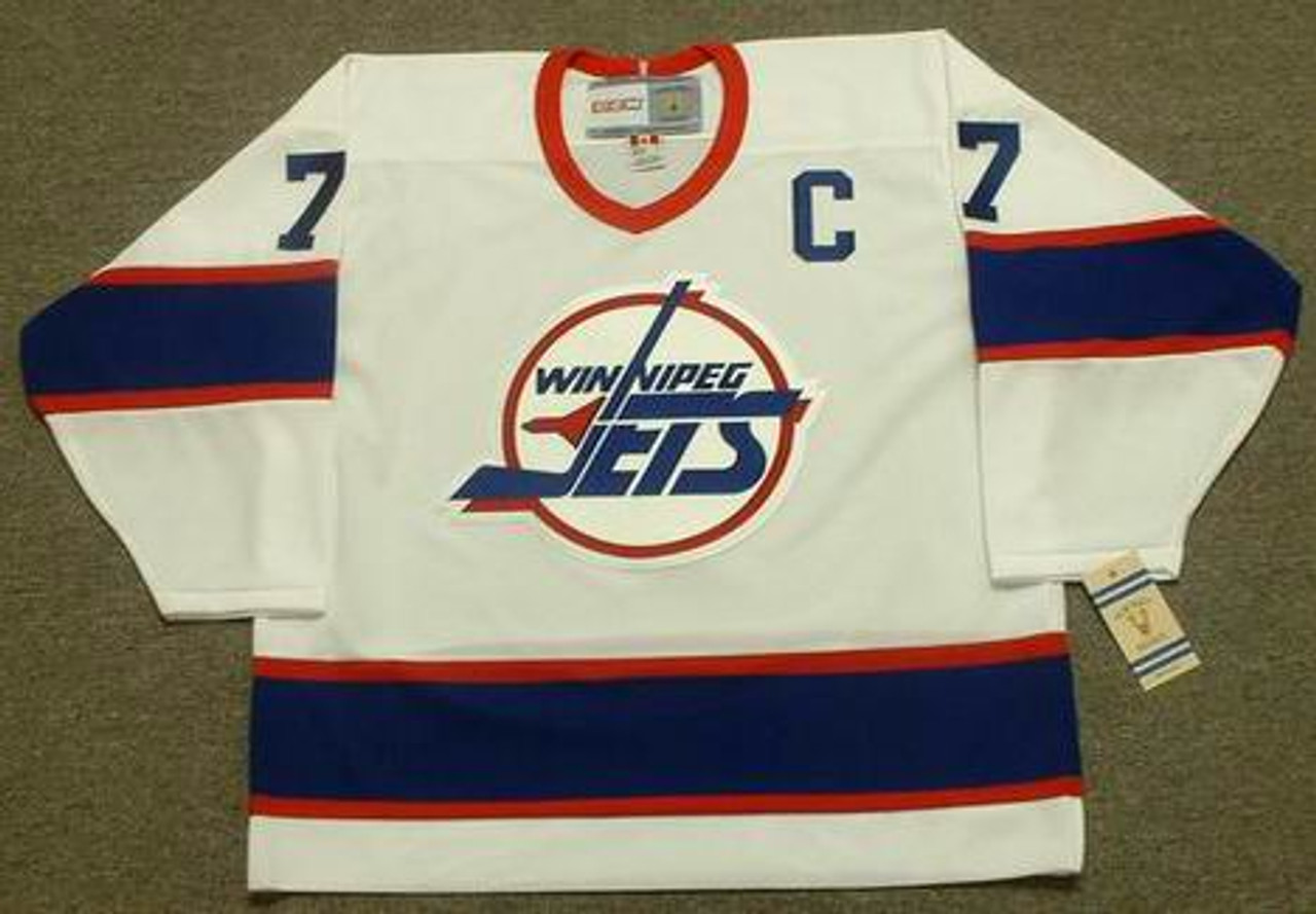 KEITH TKACHUK Winnipeg Jets 1993 CCM Vintage Throwback Home NHL Hockey  Jersey - Custom Throwback Jerseys