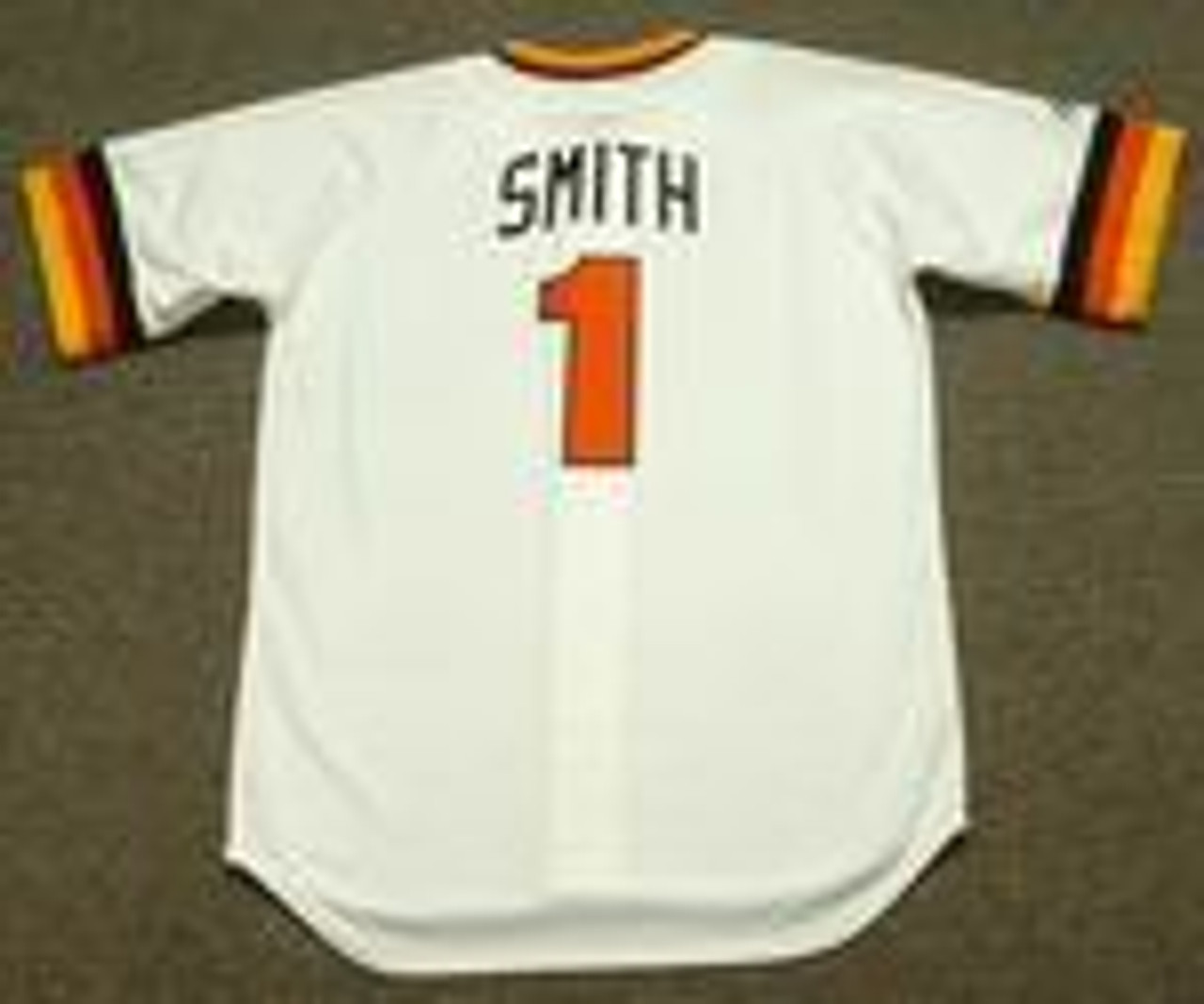 OZZIE SMITH San Diego Padres 1980 Majestic Cooperstown Throwback Home  Baseball Jersey - Custom Throwback Jerseys