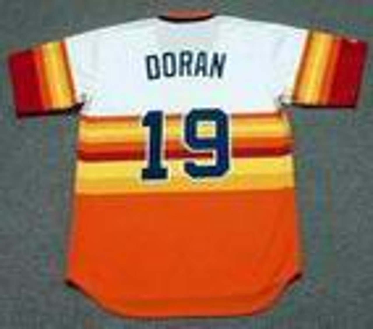 Bill Doran Jersey - Houston Astros 1980 Home MLB Baseball