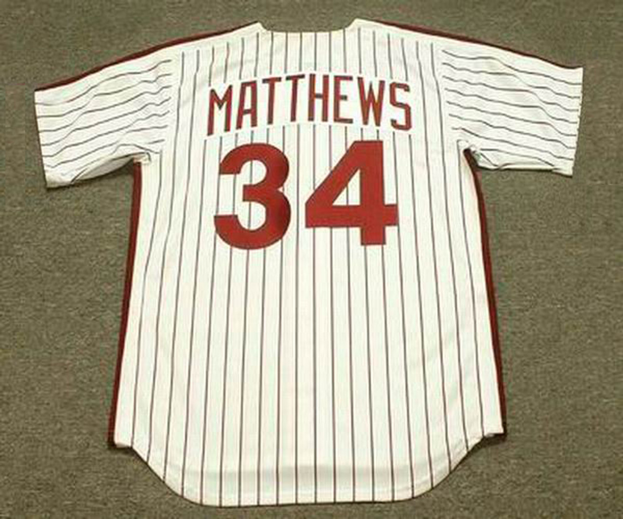 Majestic Phils Halladay White Youth Unisex Extra Large Jersey