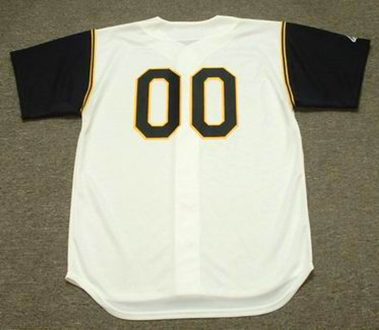 Roberto Clemente Pittsburgh Pirates Majestic Gold Name & Number T