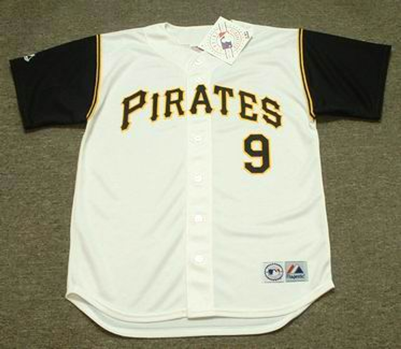 BILL MAZEROSKI  Pittsburgh Pirates 1966 Majestic Throwback Baseball Jersey