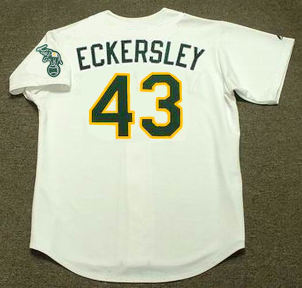 Mark Mcgwire Oakland Athletics 1989 Away Baseball Throwback 