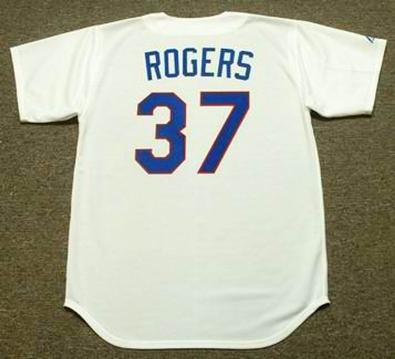 KENNY ROGERS Texas Rangers 1993 Majestic Cooperstown Throwback
