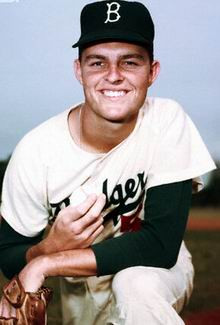 Don Drysdale Jersey 1957 Brooklyn Dodgers Home Throwback Baseball Jersey