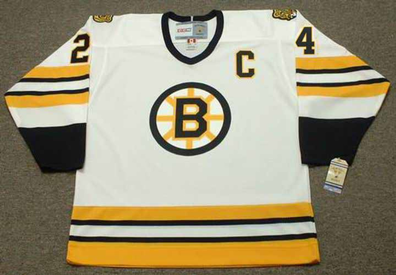 TERRY O'REILLY  Boston Bruins 1984 CCM Vintage Away NHL Hockey Jersey