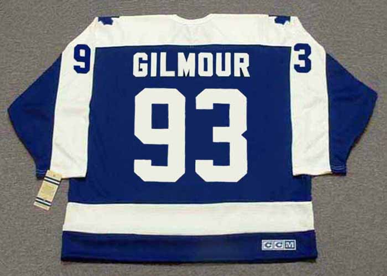 1994-95 TORONTO MAPLE LEAFS GILMOUR #93 CCM JERSEY (HOME) S