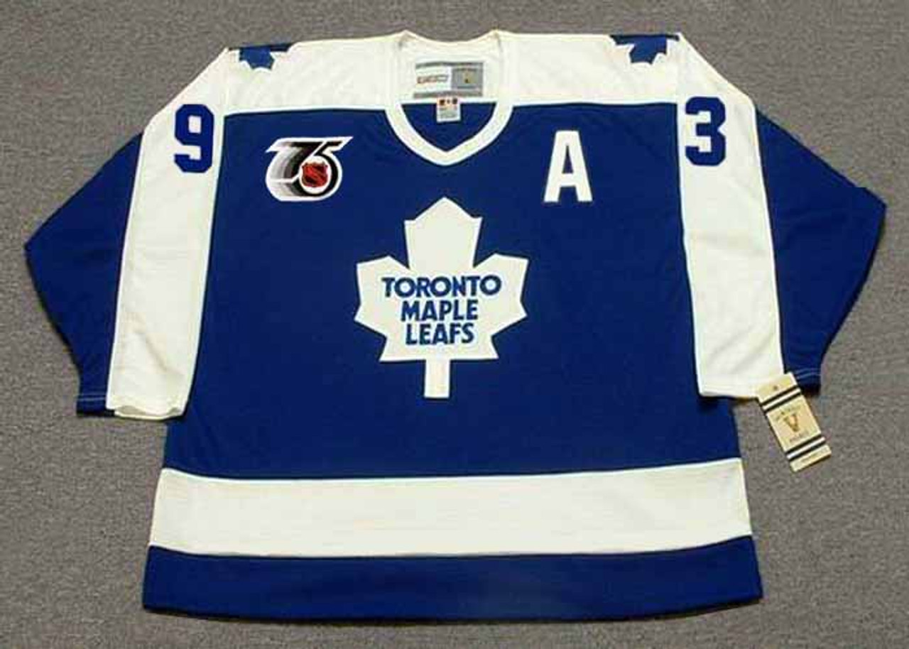 1994-95 TORONTO MAPLE LEAFS GILMOUR #93 CCM JERSEY (HOME) S