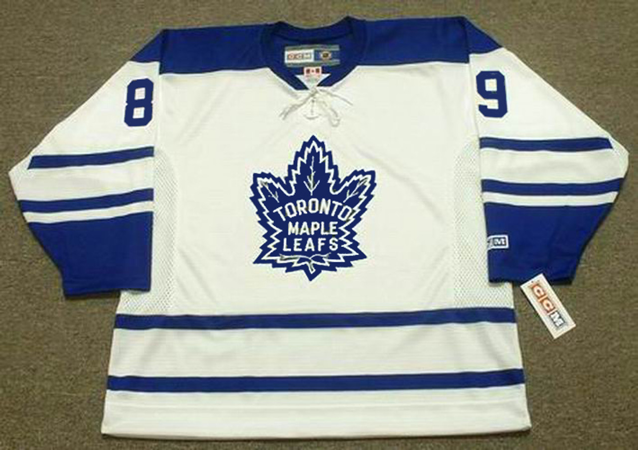 TORONTO MAPLE LEAFS VINTAGE 90s CCM AIR KNIT NHL HOCKEY JERSEY LARGE