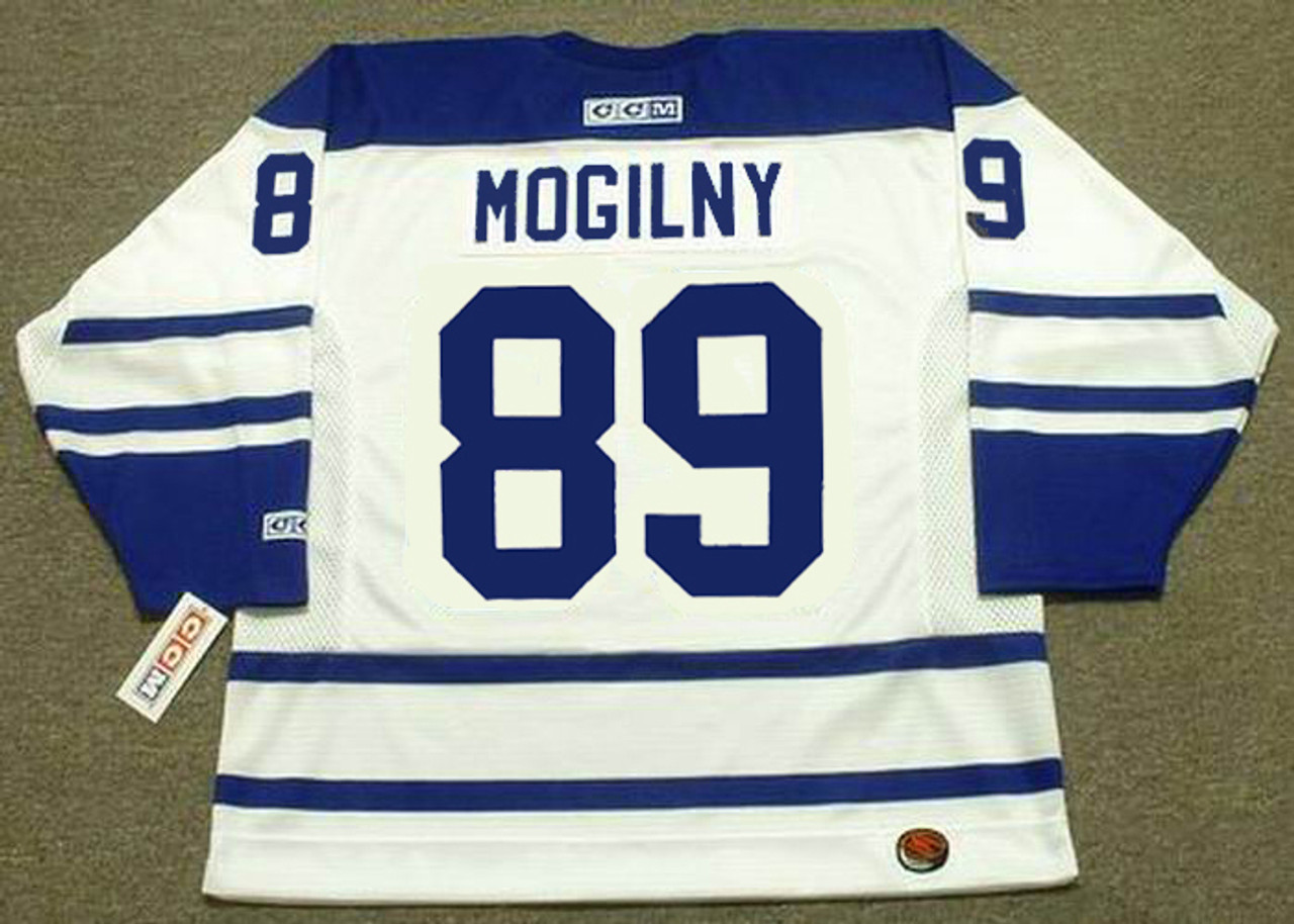 2002-03 Alexander Mogilny Toronto Maple Leafs Game Worn Jersey - Photo  Match – Team Letter