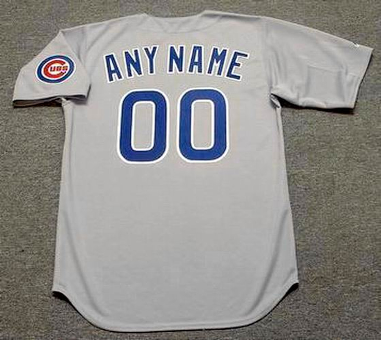 Cubs Personalized Grey Jersey