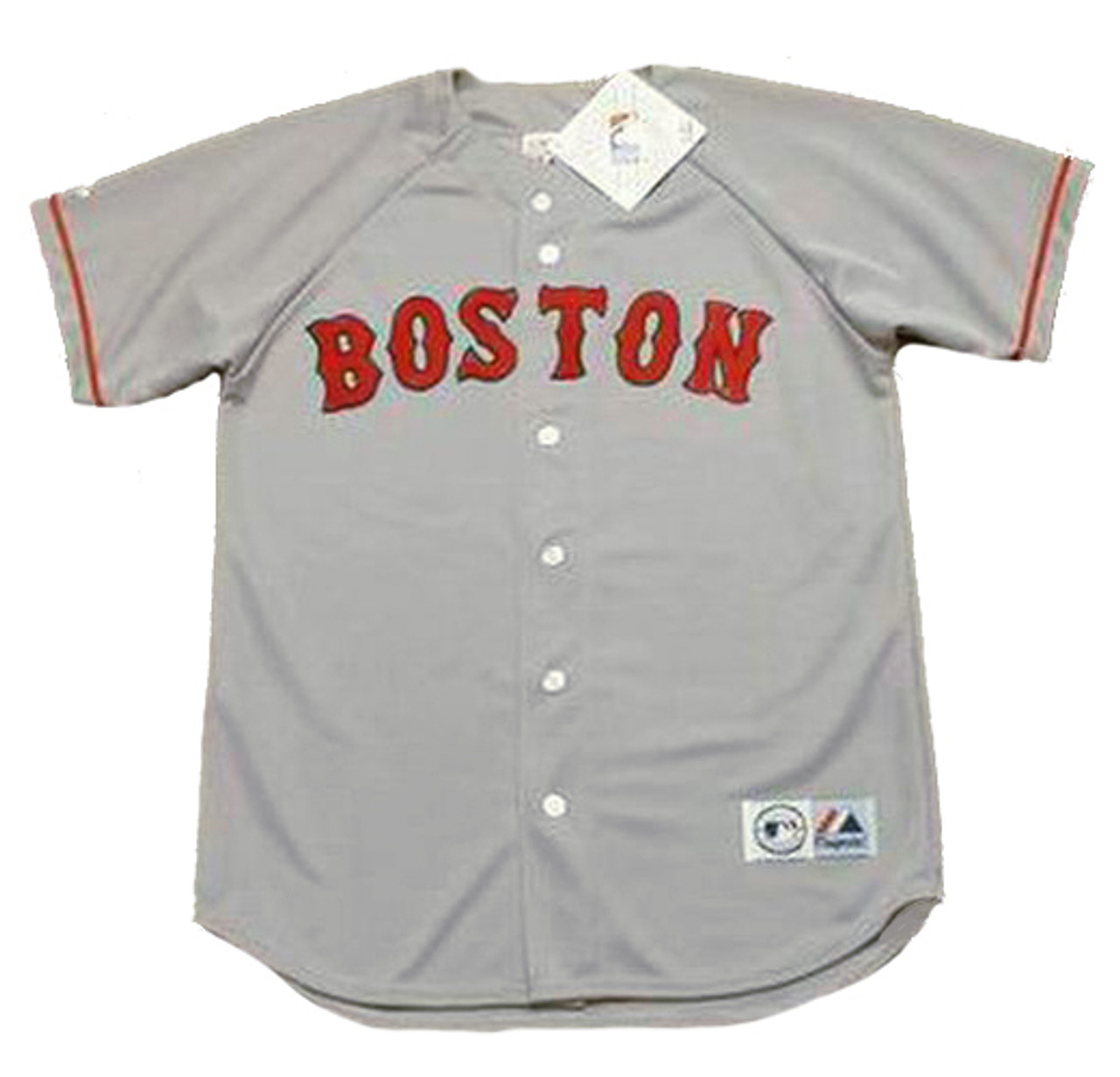 MIKE GREENWELL Boston Red Sox 1993 Majestic Throwback Away Baseball Jersey  - Custom Throwback Jerseys