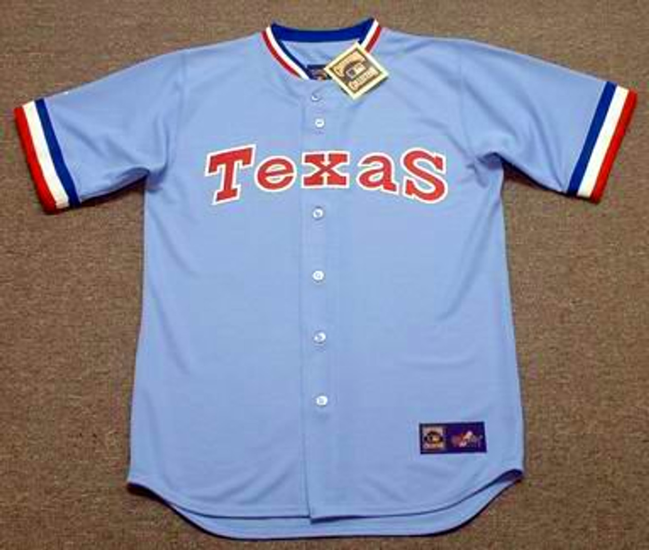 texas rangers jersey throwback