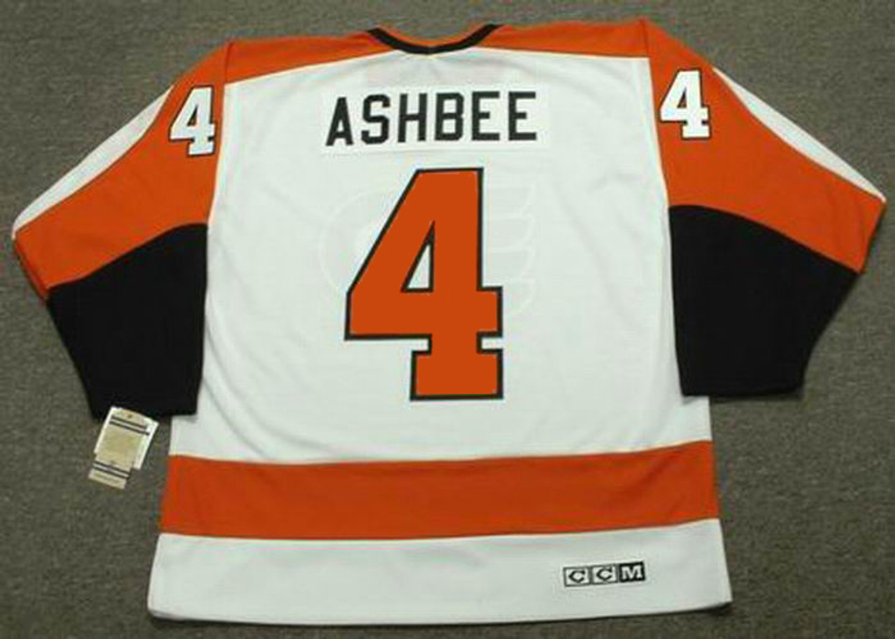 Barry Ashbee 1972 Philadelphia Flyers Home NHL Throwback Hockey Jersey