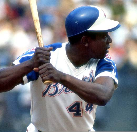 HANK AARON Atlanta Braves 1974 Majestic Throwback Baseball Jersey