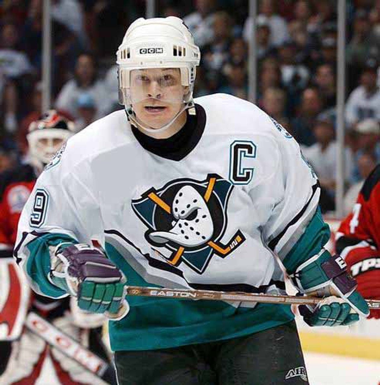 Paul Kariya Jersey  2003 Anaheim Mighty Ducks Throwback Hockey Jersey
