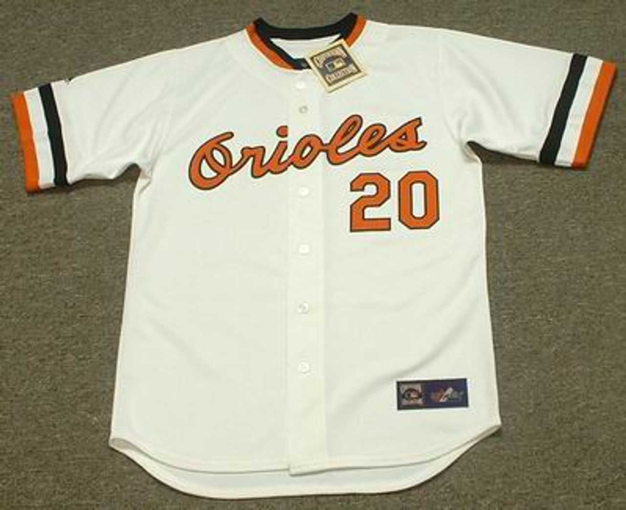 Frank Robinson 1971 Baltimore Orioles Cooperstown Home Throwback MLB Jersey