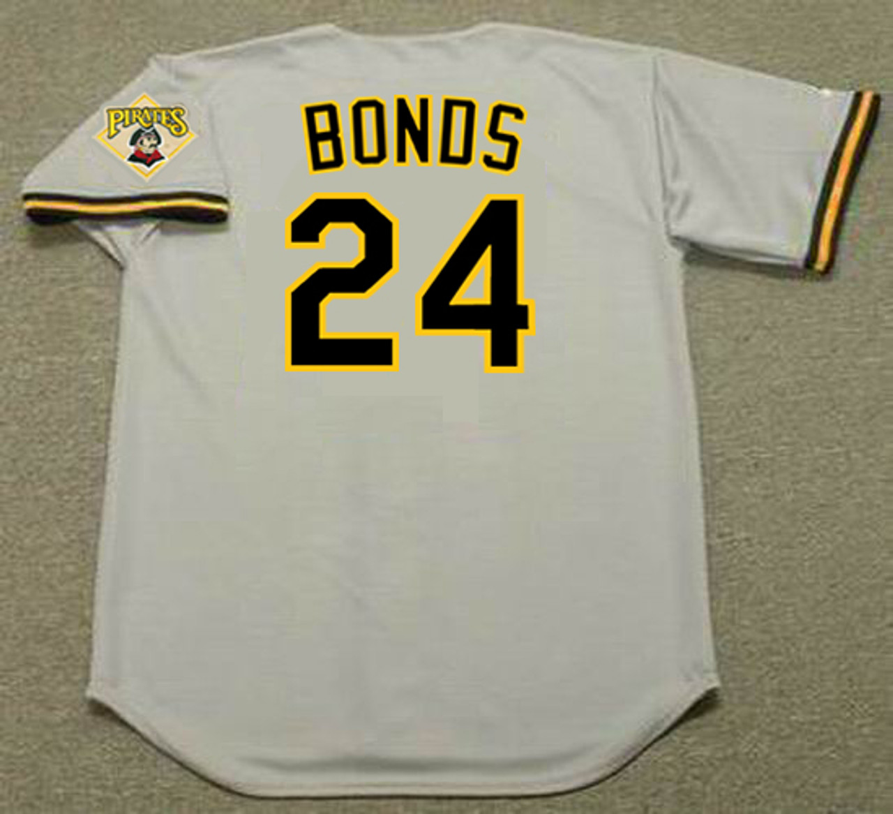 Barry Bonds Jersey - Pittsburgh Pirates 1992 Away Throwback MLB