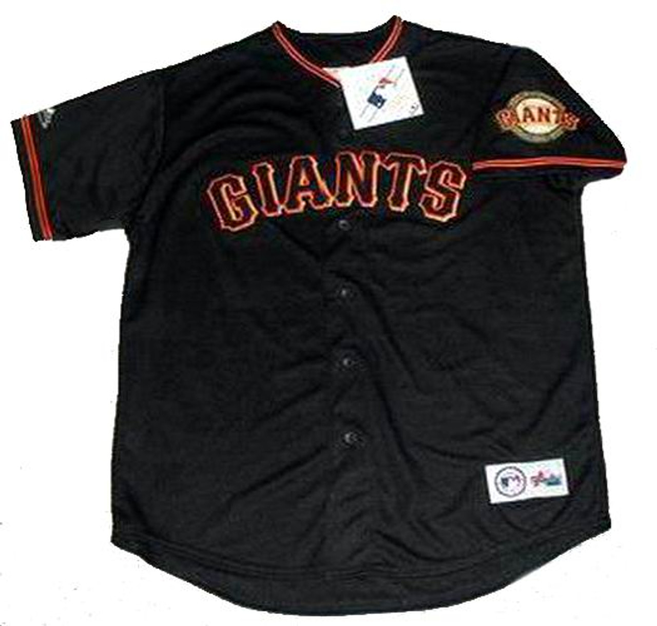 Gaylord Perry San Francisco Giants Throwback Black Baseball Jersey