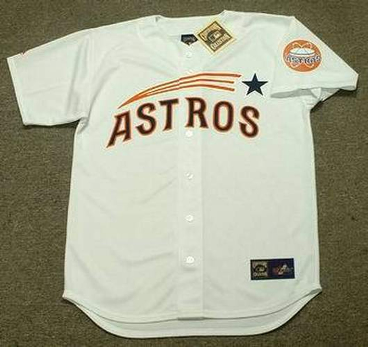 Cesar Cedeno Jersey - 1976 Houston Astros Home Throwback MLB Jersey