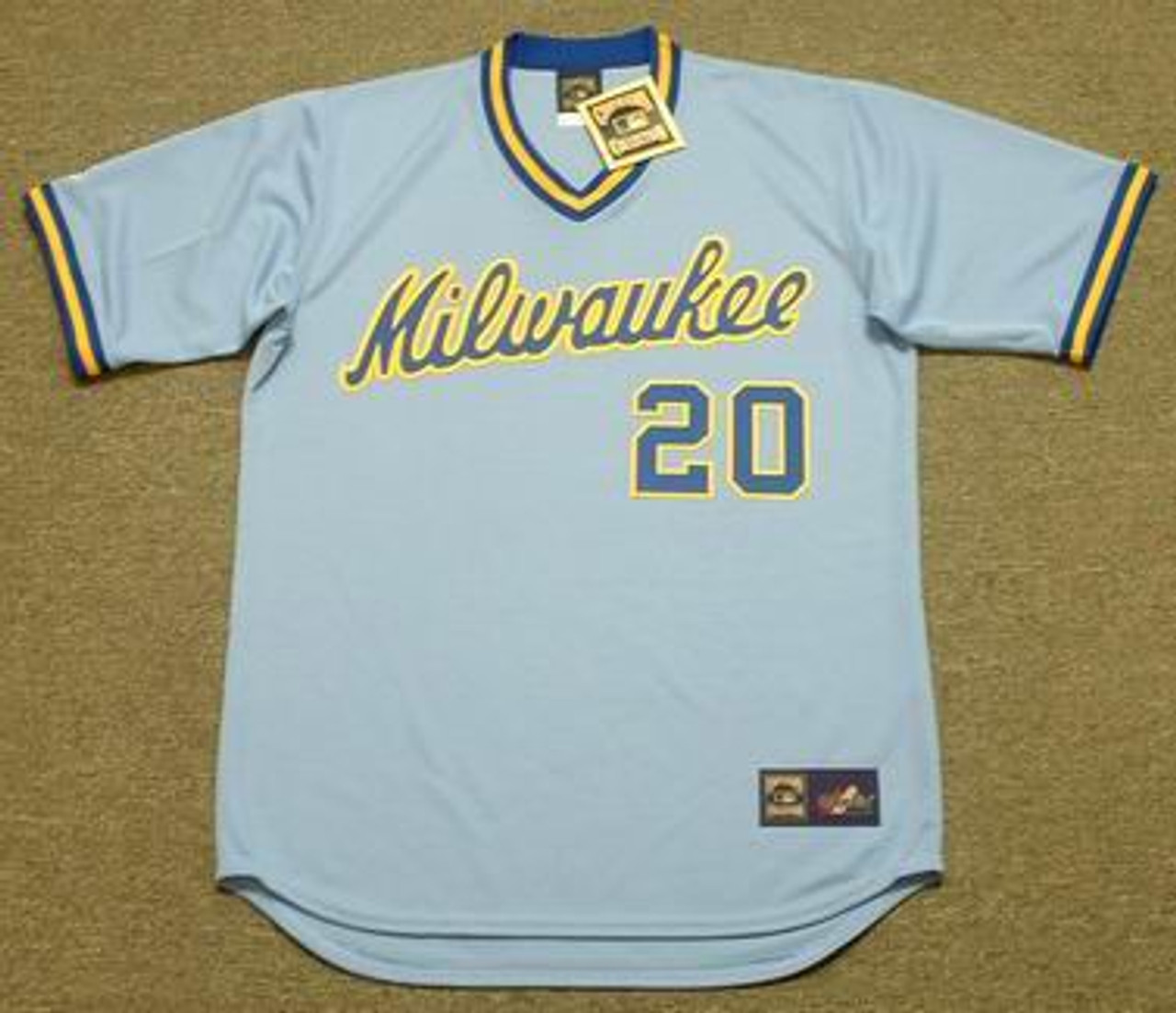 Gorman Thomas 1982 Milwaukee Brewers Throwback Jersey