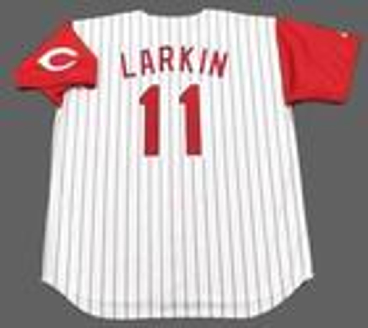 Vintage Cincinnati Reds Barry Larkin Majestic Baseball Jersey